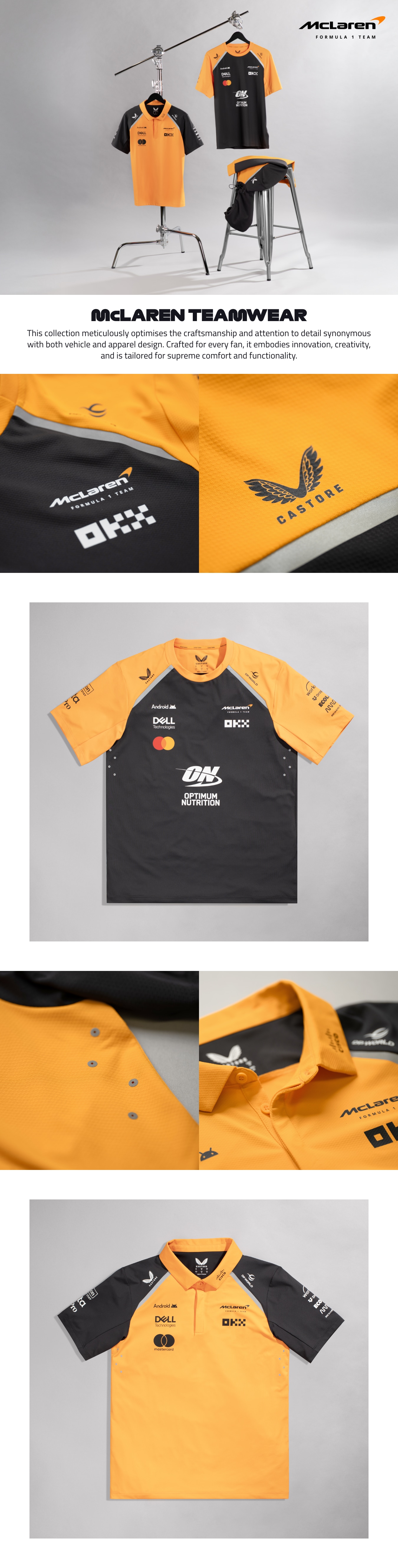 McLaren 2025 Team Hybrid Gilet - Unisex