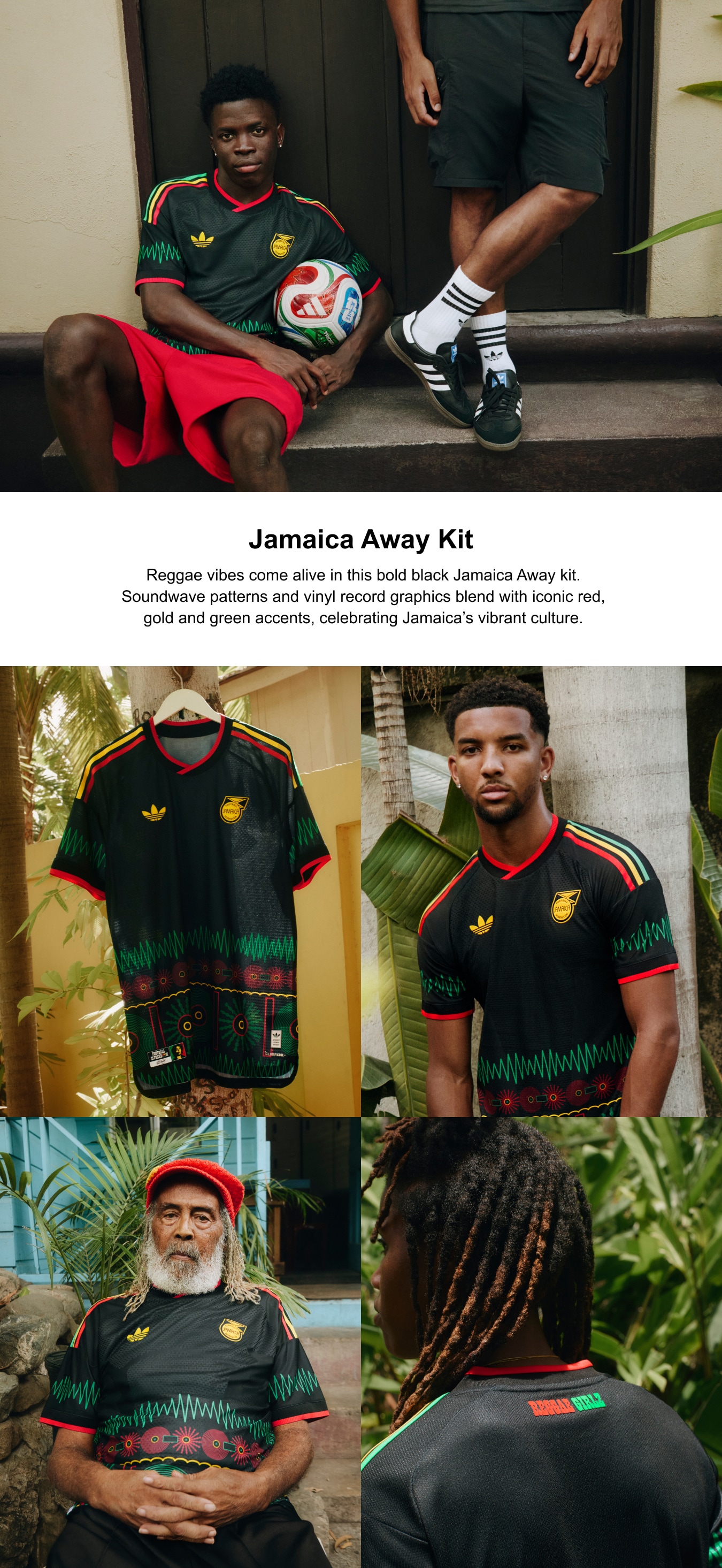 Jamaica adidas Away Shirt 2026